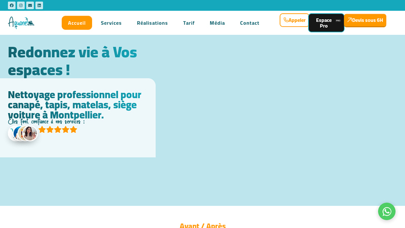 Aquanet Nettoyage